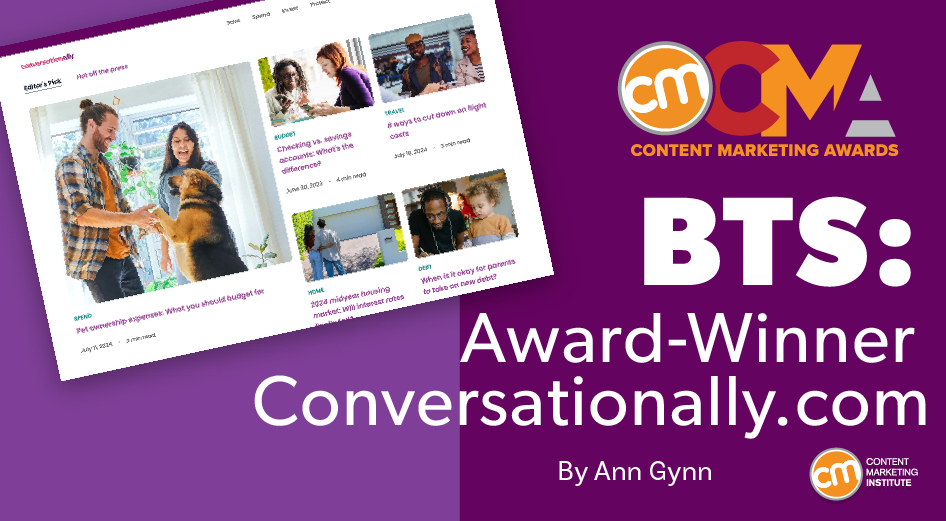 How to turn a company blog into an award-winning website