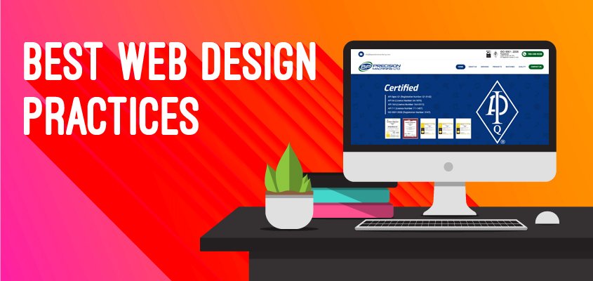 5 Web design practices to improve the performance of a business website