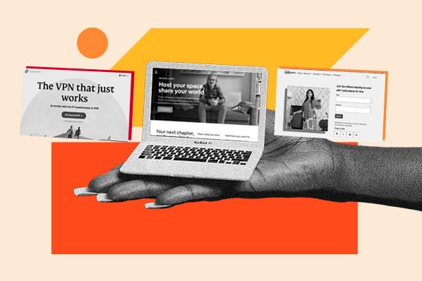 36 Landing Page examples + conversion secrets of HubSpot strategists