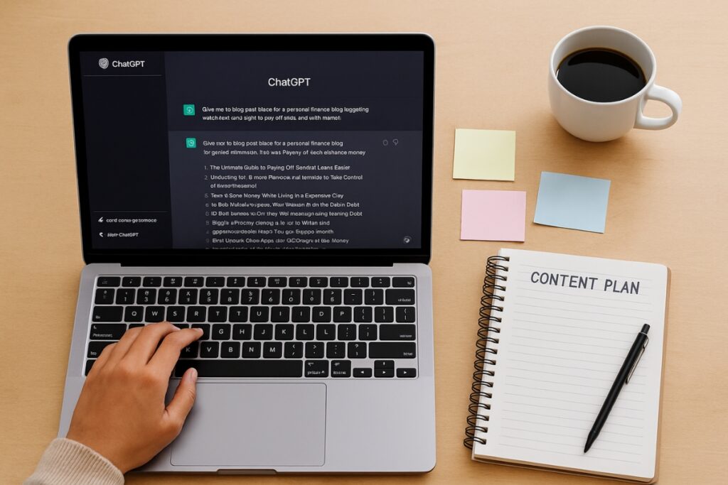 How to use Chatgpt for quick content ideas