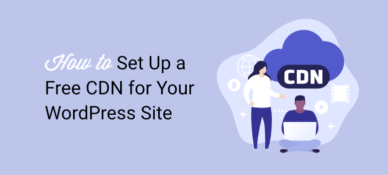 Do you want a quick page? Take a look at these instructions to set up a free CDN