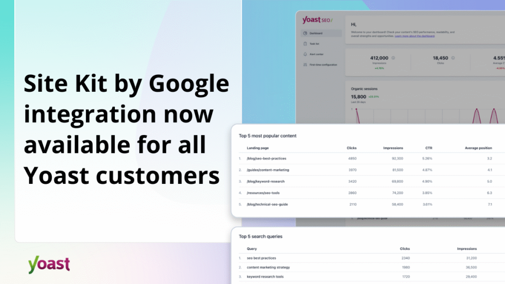 Yoast SEO 26.7 offers Google integration benefits • Yoast