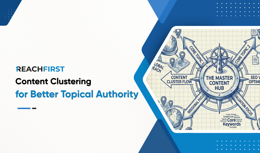 Content clustering for topical authority